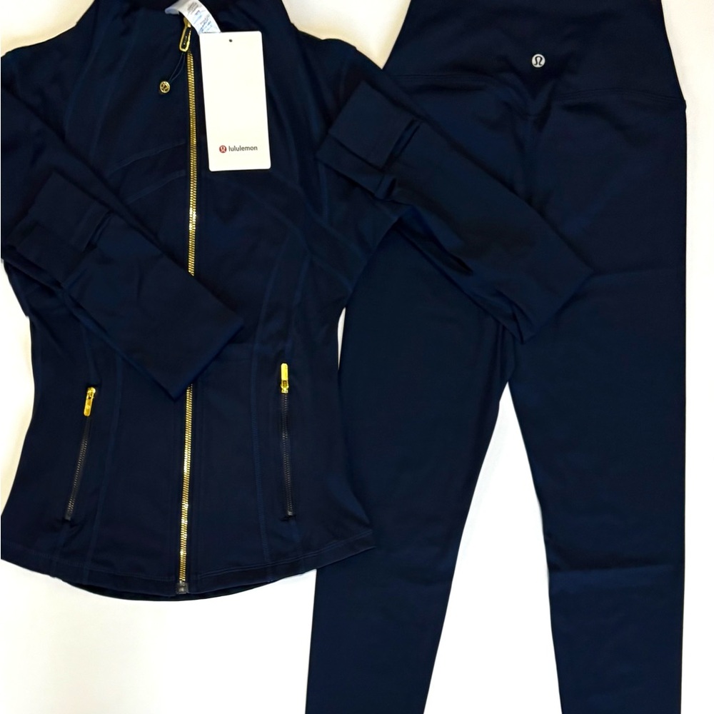 Lululemon navy blue Activewear Set